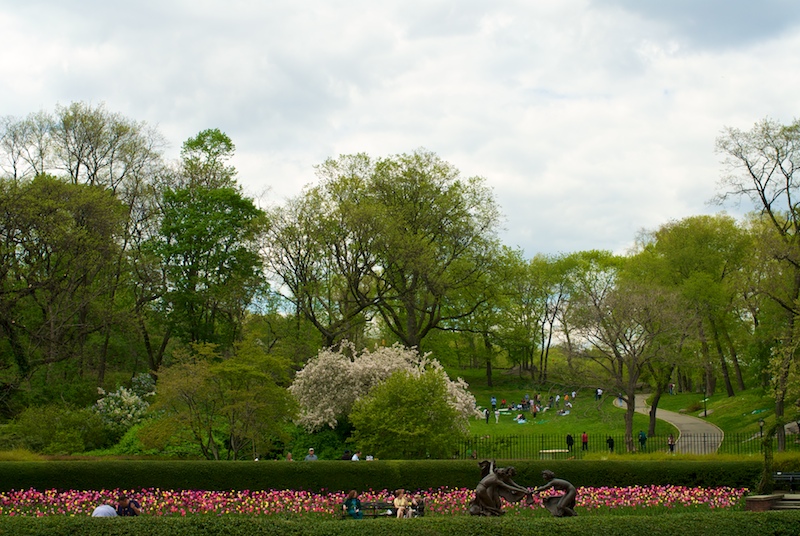 Burnett Fountain, Central Park North