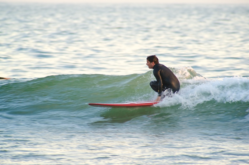 Luke shredding the gnar